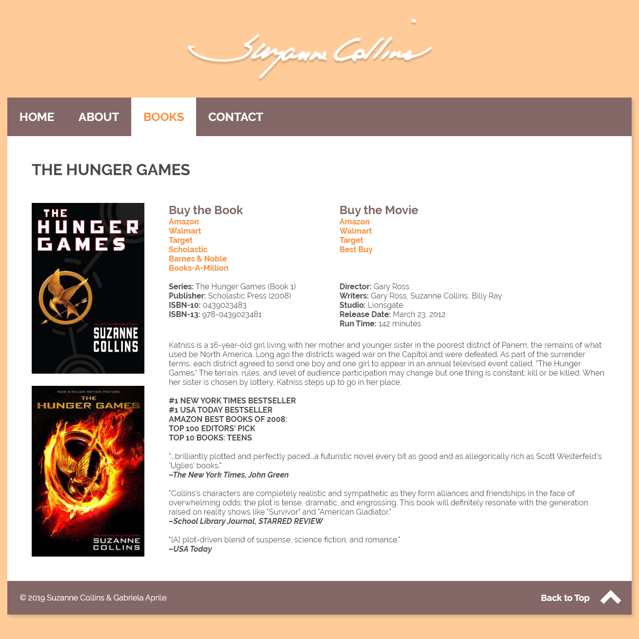 Book Subpage (Desktop)