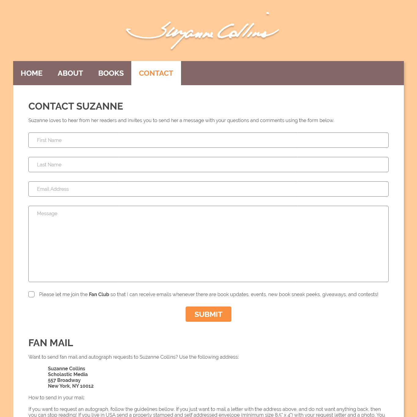 Contact (Desktop)